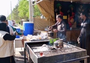 گزارش تصویری از اولین کاروان رسانه ای بسیج رسانه استان خوزستان به مرزچدابه