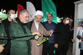 افتتاح درمانگاه مرزی بسیج جامعه پزشکی استان خوزستان در مرز شلمچه