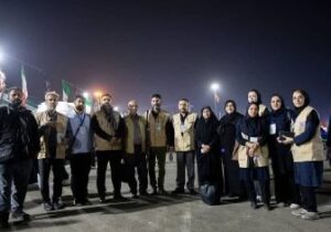 دومین کاروان رسانه ای سفیران حسینی خوزستان در روزخبرنگار در شلمچه